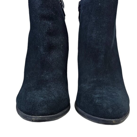 Vionic Womens Jessie Ankle Bootie Black Size 7.5 Suede Weather Resistant Comfort - Picture 9 of 11